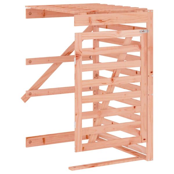 vidaXL Przedłużenie obudowy kosza na śmieci, lite drewno daglezjowe