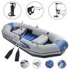 Intex Nadmuchiwany ponton Mariner 3 z silnikiem i uchwytem
