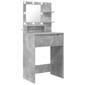 vidaXL Toaletki do sypialni Betonowy szary 80 x 39,6 x 135 cm