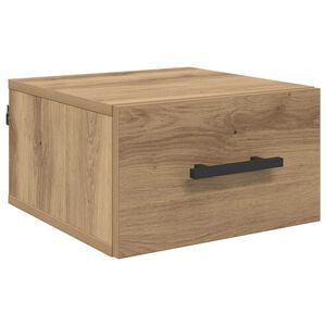 vidaXL Szafka Nocna 35 x 35 x 20 cm Drewno inżynieryjne dąb artisan