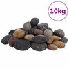 vidaXL Polerowane kamyki, 10 kg, r&oacute;żnokolorowe, 5-8 cm