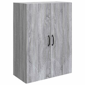 vidaXL Szafka ścienna Szary Sonoma 66 x 34,5 x 90 cm