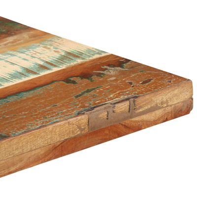 vidaXL Stolik bistro, kwadratowy, 50x50x110 cm, lite drewno z odzysku
