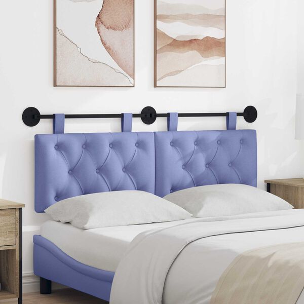 vidaXL Wisząca Głowa Niebieski dżins 130 x 55 x 7 cm tkanina