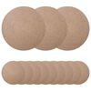 vidaXL Podkładki Jutowe 12 pcs naturalny &Oslash; 30 cm 100% Juta Tossa