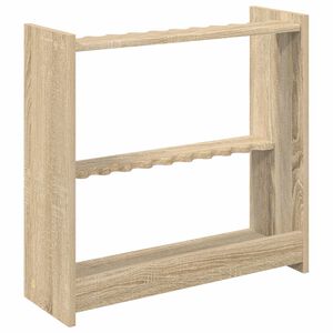 vidaXL Stojak na kij bilardowy Drewno inżynieryjne 60 x 20 x 57 cm