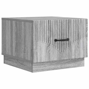 vidaXL Stolik kawowy Szary Sonoma 49 x 50 x 37 cm Drewno inżynieryjne