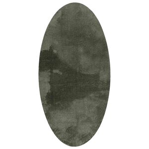 vidaXL Dywan HUARTE Zielony leśny 150 x 80 cm 100% poliester