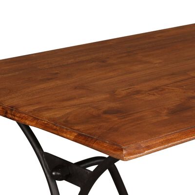 vidaXL Stół jadalniany, drewno z miodowym wykończeniem, 180x90x76 cm