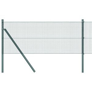vidaXL Ogrodzenie z spawanej siatki do mocowania w ziemi 100 x 0,6 m