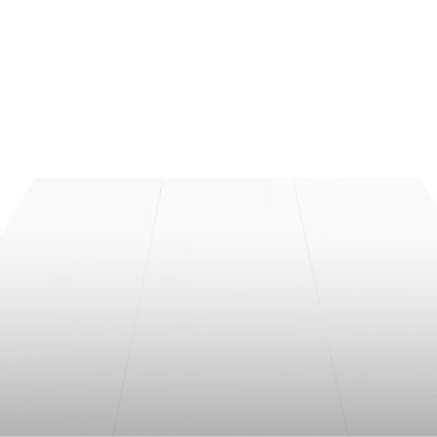 vidaXL Stół do jadalni, 179 x 89 x 81 cm, biały, wysoki połysk