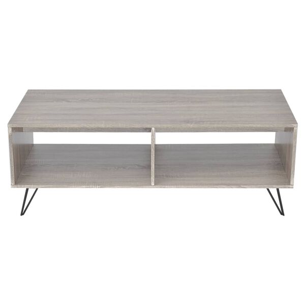 vidaXL Szafka pod TV/stolik kawowy, 110x50x40 cm, szary