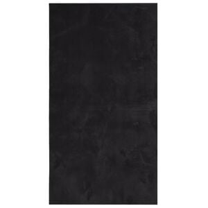 vidaXL Dywan HUARTE z kr&oacute;tkim włosiem, czarny, 60x110 cm