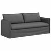 vidaXL Sofa 2 pcs Ciemnoszary