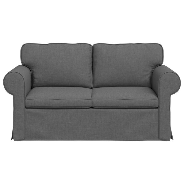 vidaXL Sofa Ciemnoszary