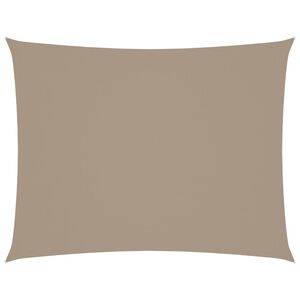 vidaXL Prostokątny żagiel ogrodowy z tkaniny Oxford, 2x3 m, taupe