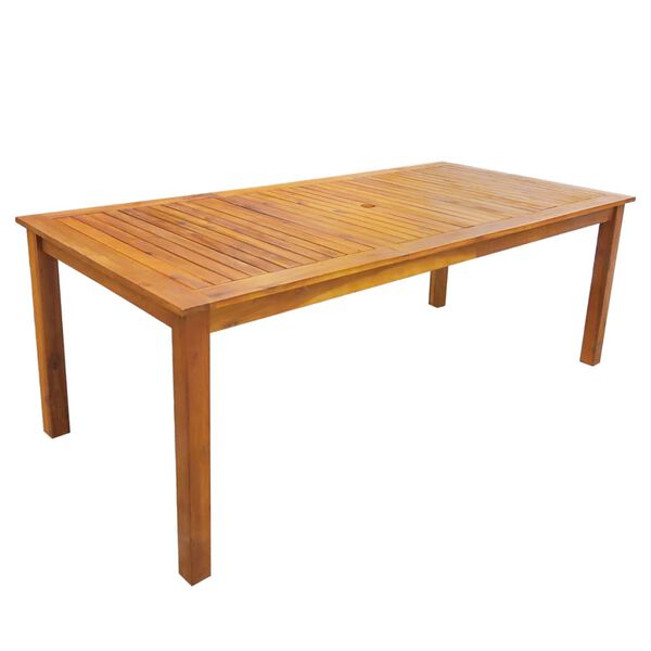 vidaXL 9-cz. zestaw mebli ogrodowych, lite drewno akacjowe