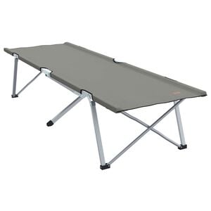 vidaXL Składane Ł&oacute;żko Kempingowe Szary 194 x 62,5 x 42,5 cm