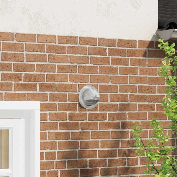 vidaXL Pokrywy wentylacyjne 8 pcs Srebrny 150 mm Stal nierdzewna