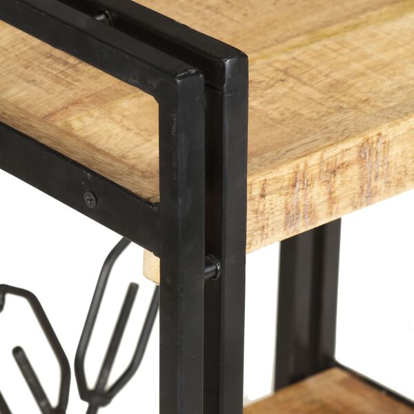 vidaXL Regał 3-poziomowy, 40x30x80 cm, lite drewno mango