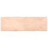vidaXL Blat stołu, 160x50x(2-6)cm surowy, lity dąb naturalną krawędzią