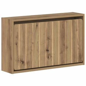 vidaXL Wisząca szafka na buty ZWOLLE 71 x 17 x 43 cm Dąb artisan