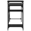 vidaXL Biurko Czarny Dąb 105 x 50 x 90 cm Materiał drewnopochodny
