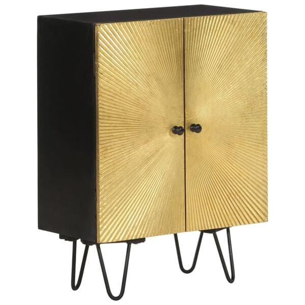 vidaXL Komoda, 55x30x75 cm, lite drewno mango