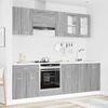 vidaXL Zestaw szafek kuchennych z szufladą Lyon 8 pcs Szary Sonoma
