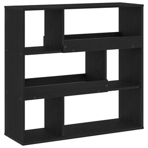 vidaXL P&oacute;łka na książki 4 poziomy 100 x 33 x 94,5 cm Czarny Dąb