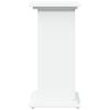 vidaXL Piedestał ze schowkiem, biały, 31x30x60 cm