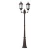 vidaXL Lampa ogrodowa 68 x 20 x 235 cm Aluminium i szkło