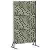 vidaXL Ekran prywatności 100 x 50 x 180 cm Stal Oliwkowy zielony