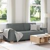 vidaXL Sofa 3-osobowa Ciemnoszara 180 cm Tkanina