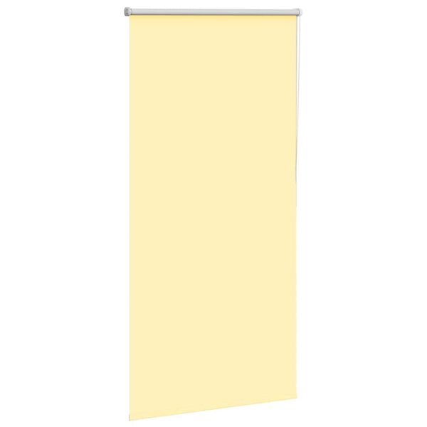 vidaXL Roleta zaciemniająca Ż&oacute;łta 65x175 cm Szerokość tkaniny 60,7 cm