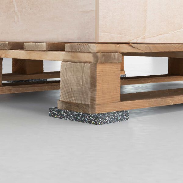 vidaXL Rolka Gumowa Czarny Guma