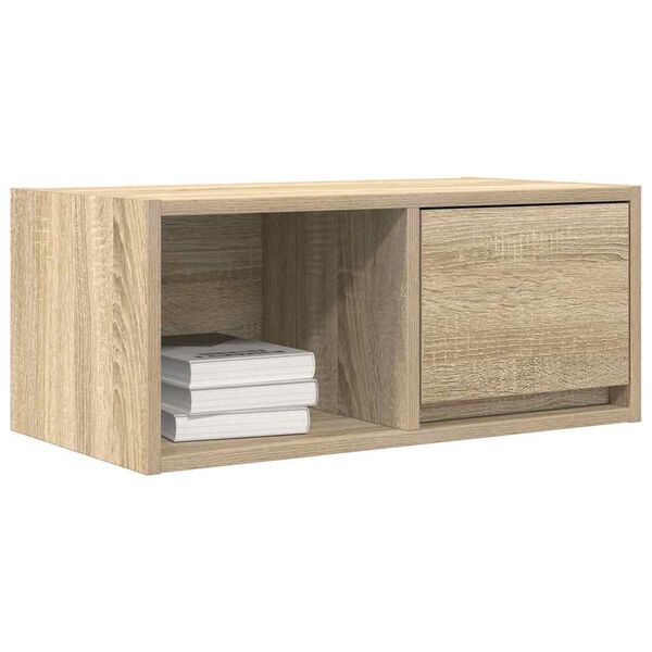 vidaXL Szafki RTV 2 szt. Dąb Sonoma 60x31x25,5 cm Drewno klejone