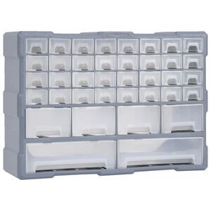 vidaXL Organizer z 38 szufladkami, 52x16x37,5 cm