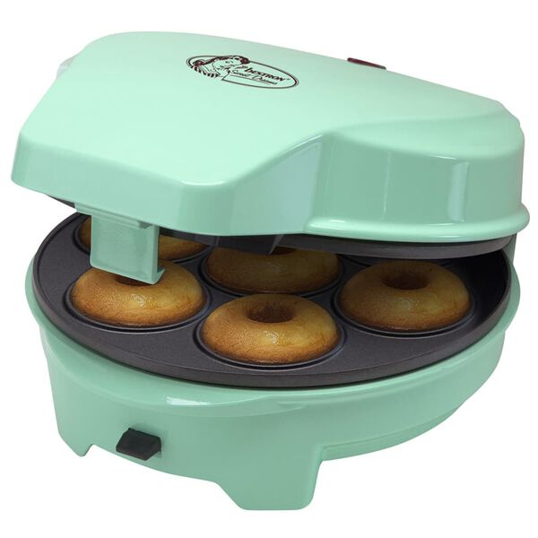 Bestron Urządzenie 3-w-1 do wypieku ciastek, miętowe, 700 W, ASW238