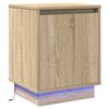 vidaXL Szafka Nocna Dąb Sonoma 39 x 34,5 x 50 cm Drewno inżynieryjne