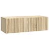 vidaXL Szafka RTV montowana na ścianie 98 x 41 x 30 cm dąb Sonoma