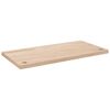 vidaXL Blat biurka, 80x40x2,5 cm, lite drewno sosnowe