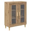 vidaXL Highboard Dąb rzemieślniczy 69,5 x 34 x 180 cm