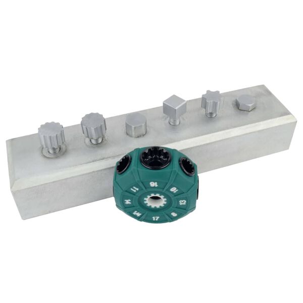 Br&uuml;der Mannesmann Wkrętak uniwersalny Multi-lock, okrągły