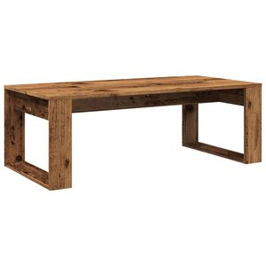 vidaXL Stolik kawowy, kolor starego drewna, 102x50x35 cm