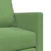 vidaXL Sofa Bed Jasnozielony 204 x 122 x 60 cm Aksamit