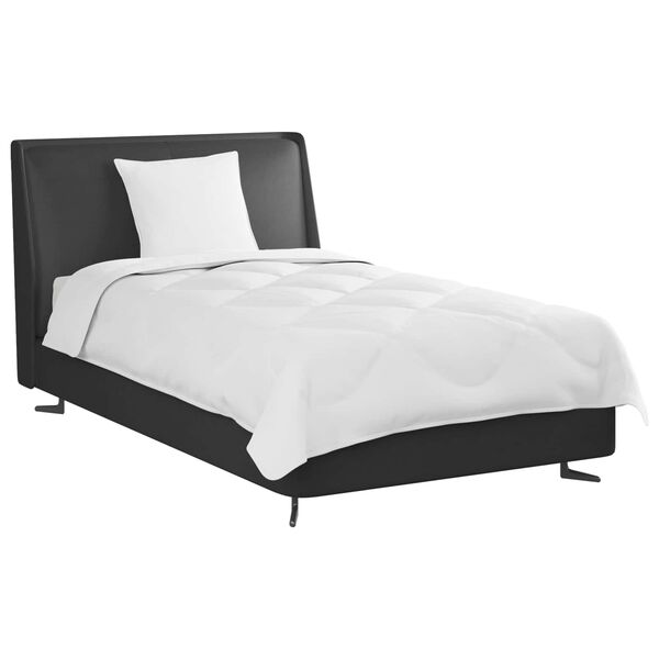 vidaXL Kołdra na Wszystkie Pory Roku z poduszką 2 pcs Biały Mikrofibra