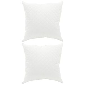 vidaXL Poduszka FULDA 2 szt. 40 x 40 cm 100% puch i pierze gęsie Biały