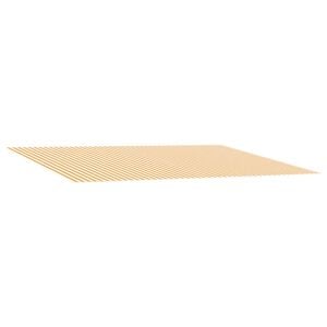 vidaXL Materiał zapasowy do markizy Ż&oacute;łty i Biały 450 &times; 350 cm
