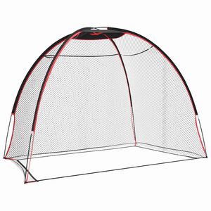 vidaXL Pomoc w treningu golfa Czarny 314 x 150 x 206 cm Poliester